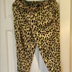 Theia Size Large Elastic Pants
